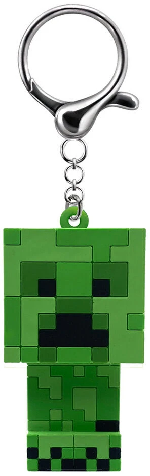 Kids Licensing Raktų pakabukas KIDS LED žibintuvėlis + pakabukas 2in1 Minecraft raktams ir kuprinei vaikams / Mc00067 (SB12260)