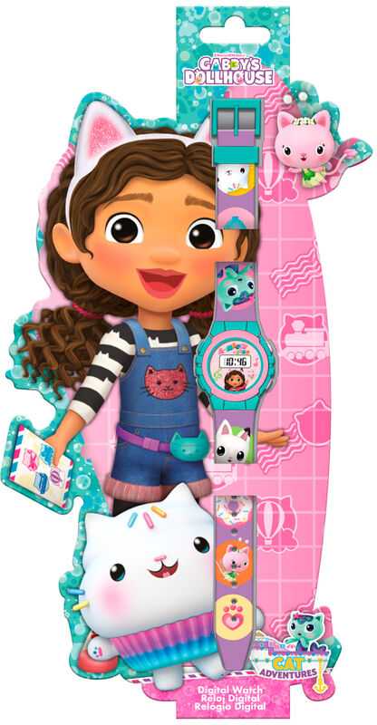 Skaitmeninis laikrodis Gabby's Dollhouse KiDS Licensing