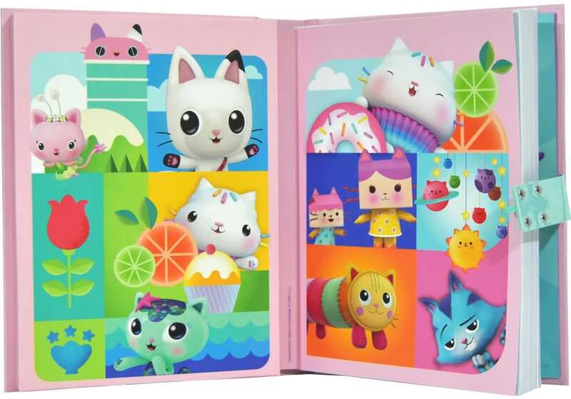 Kids Euroswan Hiszpania Koci Domek Gabi GD00040 rožinis