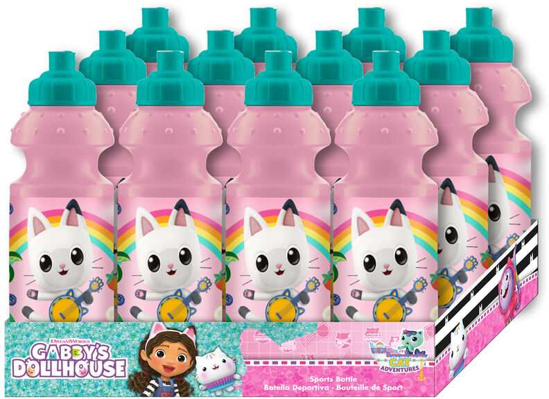 Kids Licensing Vandens butelis 350 ml Gabby's Dollhouse