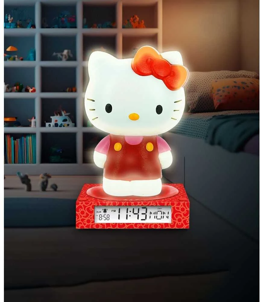 Laikrodis Bigbuy Fun Hello Kitty 3D 25 cm HK50198 raudona