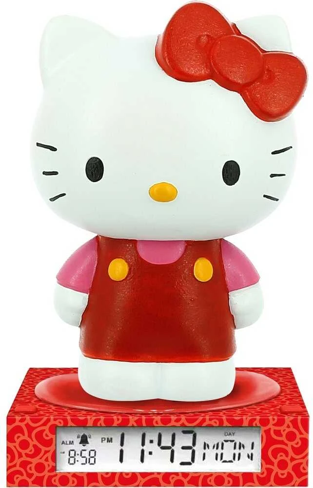 Laikrodis Bigbuy Fun Hello Kitty 3D 25 cm HK50198 raudona
