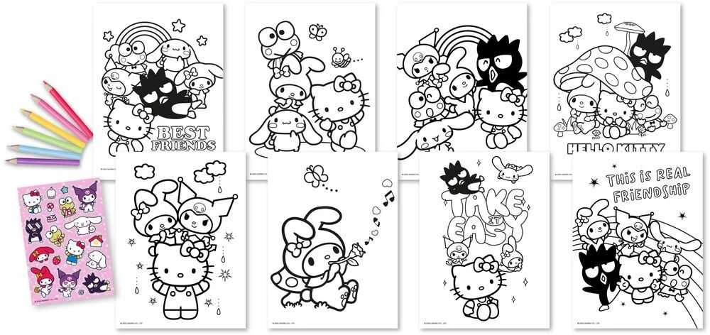 Kids Euroswan Hiszpania Vaikams Euroswan Ispanija *****Hello Kitty spalvinimo rinkinys. HK50190 91493