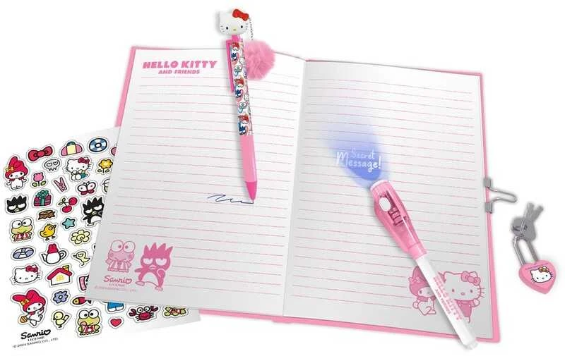 Kids Licensing Hello Kitty Diary + magic pen + topper pen
