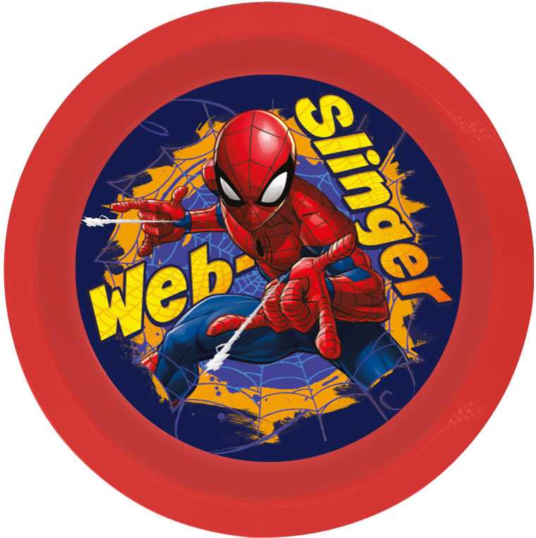 Kids Licensing Marvel Spiderman plate