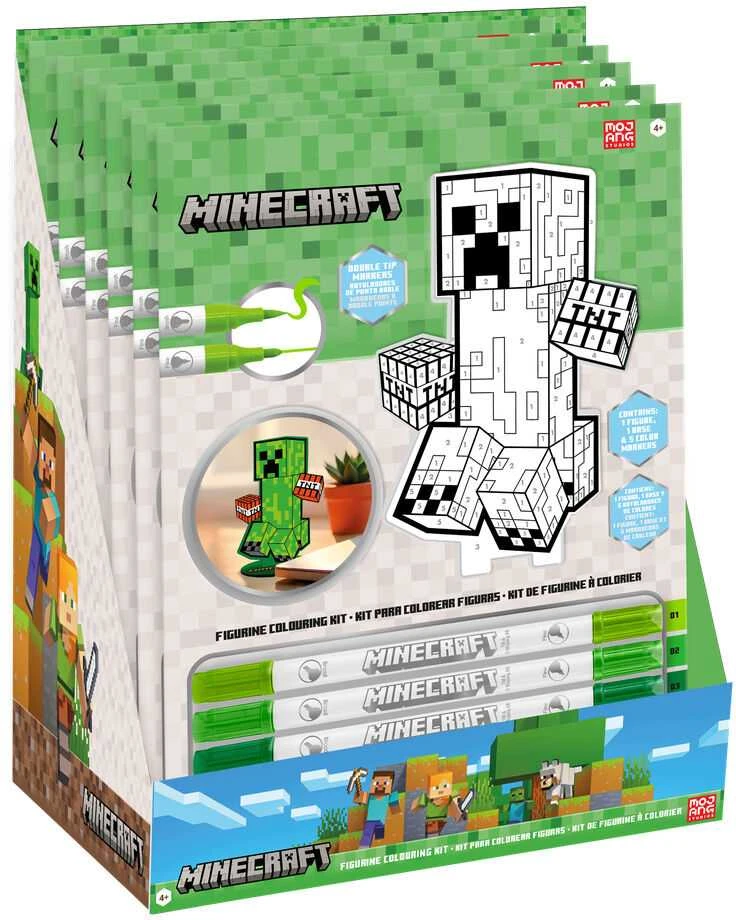 Kids Euroswan - Akcesoria licencyjne Vaikams skirtas „Euroswan“ – licencijuoti priedai. Nudažykite savo 2D „Minecraft“ figūrėlę.