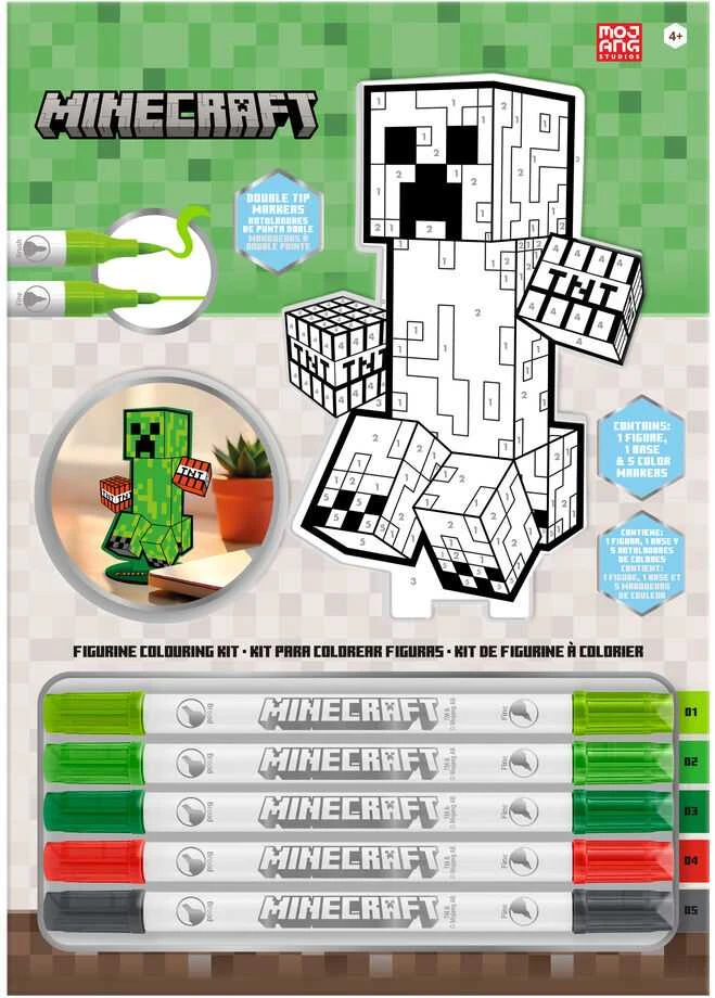 Kids Euroswan - Akcesoria licencyjne Vaikams skirtas „Euroswan“ – licencijuoti priedai. Nudažykite savo 2D „Minecraft“ figūrėlę.
