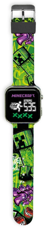 Išmanusis laikrodis Kids Licensing Minecraft led tracker watch