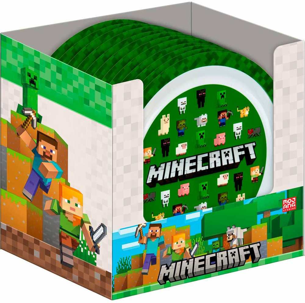 Kids Licensing Minecraft plate