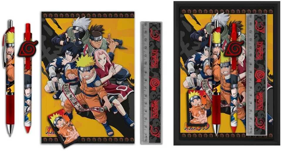 Kids Licensing Naruto Shippuden Stationery box set 5pcs