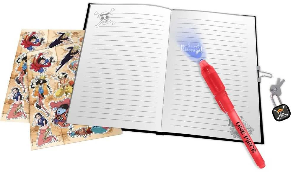 Kids Licensing One Piece Diary + magic pen