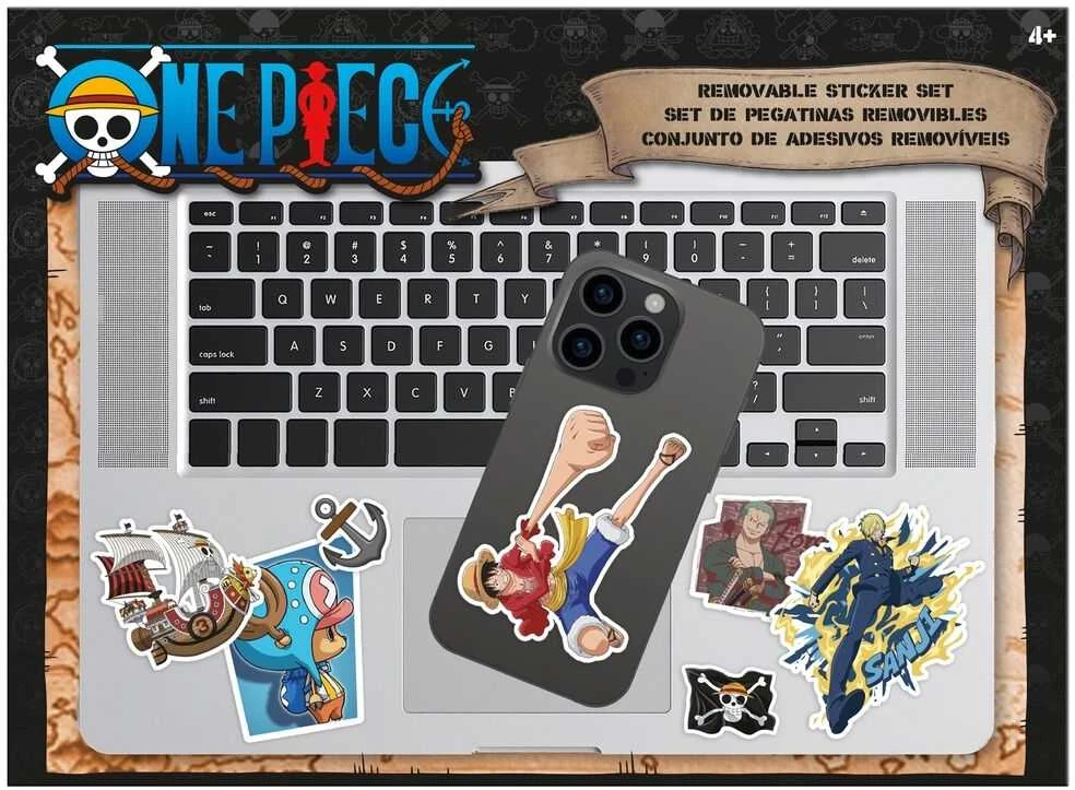 Kids Licensing One Piece Removable sticker set
