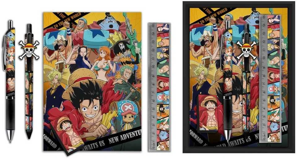 Kids Licensing One Piece Stationery case 5pcs