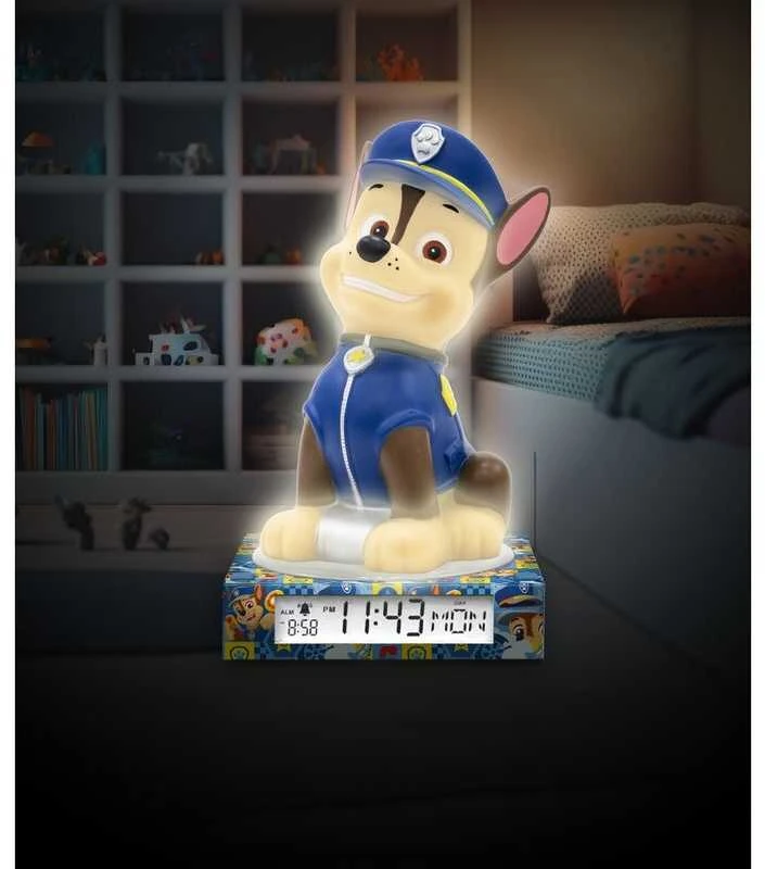 Kids Licensing 3D letenų patruliavimo CHASE naktinė lempa