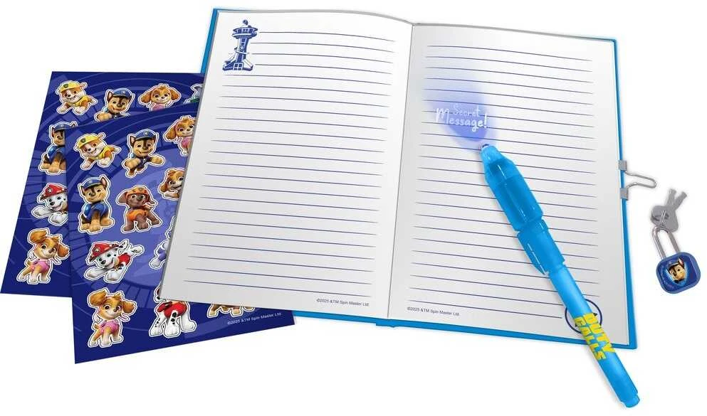 Kids Euroswan „Paw Patrol“ stebuklingo rašiklio dienoraštis