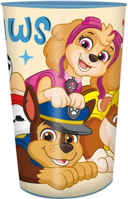 Kids Licensing Paw Patrol plastikas glass