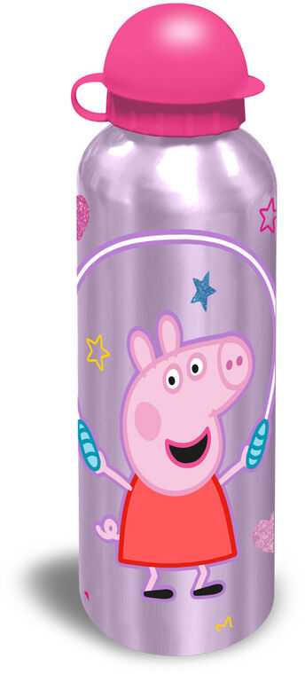 Kids Euroswan Gertuvė "peppa Pig" 500ml Aliumininė Vaikams