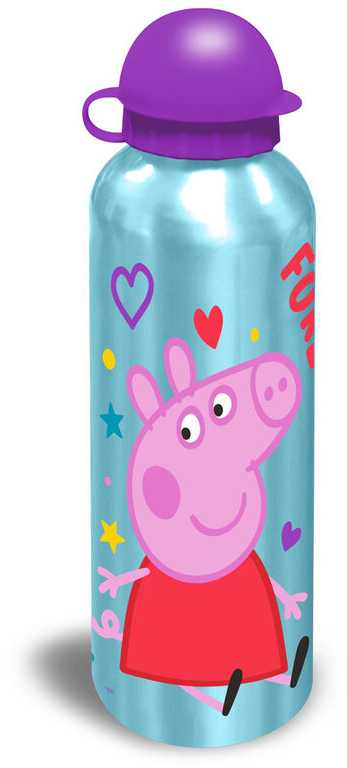 Kids Euroswan Gertuvė "peppa Pig" 500ml Aliumininė Vaikams