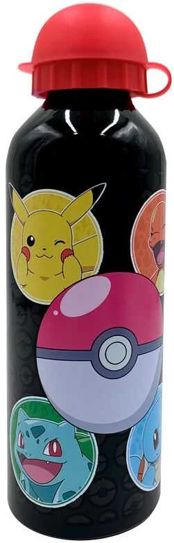 Kids Euroswan Hiszpania Kids Euroswan Vaikiškas aliumininis buteliukas „Euroswan Pokemon“, 500 ml, PK00014, p12, 3wz
