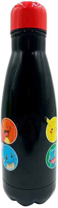 Kids Euroswan Hiszpania Kids Euroswan Buteliukas na wodę nerūdijantis plienas 500ml Pokemon PK00024