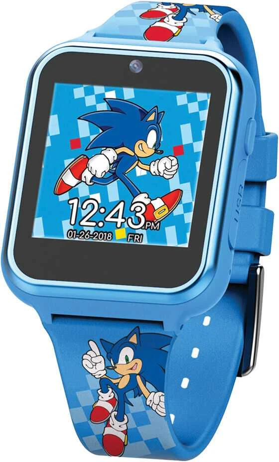 Kids Licensing „Sonic“ išmanusis laikrodis su 10 funkcijų, SNC4055, mėlynas