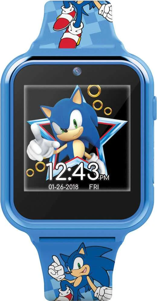 Kids Licensing „Sonic“ išmanusis laikrodis su 10 funkcijų, SNC4055, mėlynas