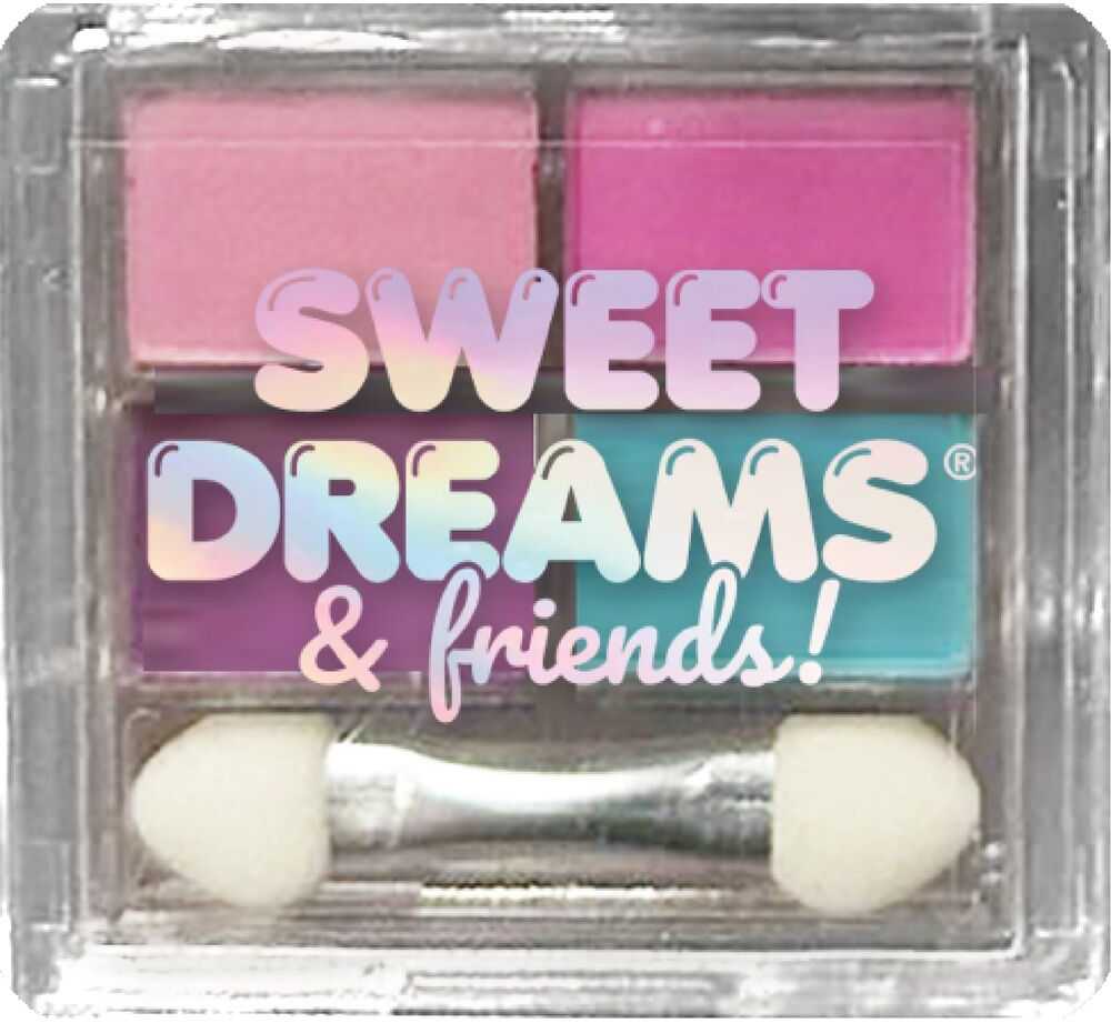 Kids Licensing KIDS Rinkinys Do Makijażu Dla Dzieci Makijaż Cienie Lakiery Naklejki Sweet Dreams / Kl11659 (SB12236)