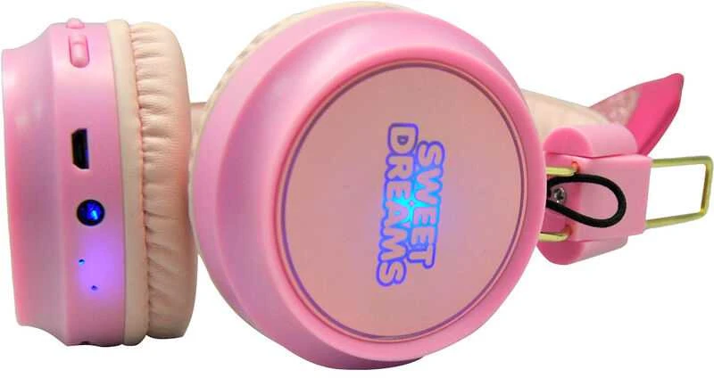 Kids Licensing Sweet Dreams Ausinės belaidės, Bluetooth, LED light KL11419