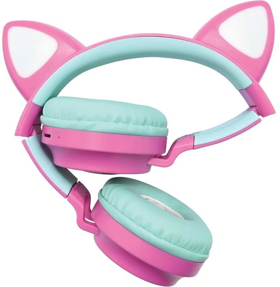 Lexibook,Barbie „Lexibook“ – „Barbie“ „Bluetooth“ ausinės su šviesa (HPBTKTBB)