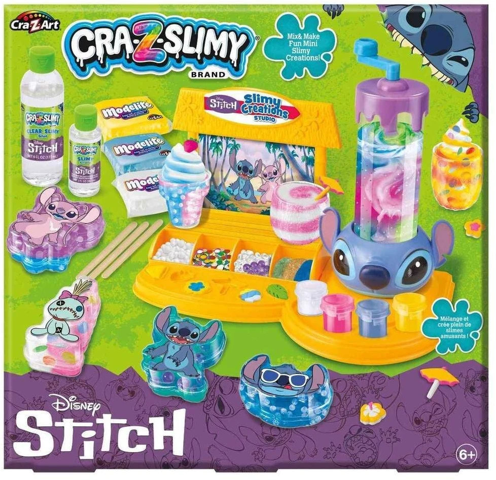 Lexibook Cra-Z-Art - Disney Stitch Slimy Creations Studio (CRSLIM51D)