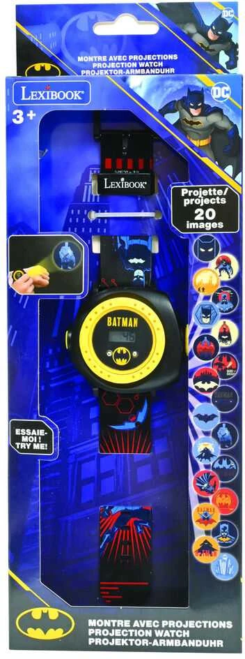 Batmanlexibookdc Comics Lexibook – Betmenas – Skaitmeninis projektorinis laikrodis (DMW050BAT)