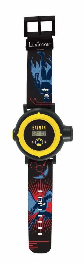 Batmanlexibookdc Comics Lexibook – Betmenas – Skaitmeninis projektorinis laikrodis (DMW050BAT)