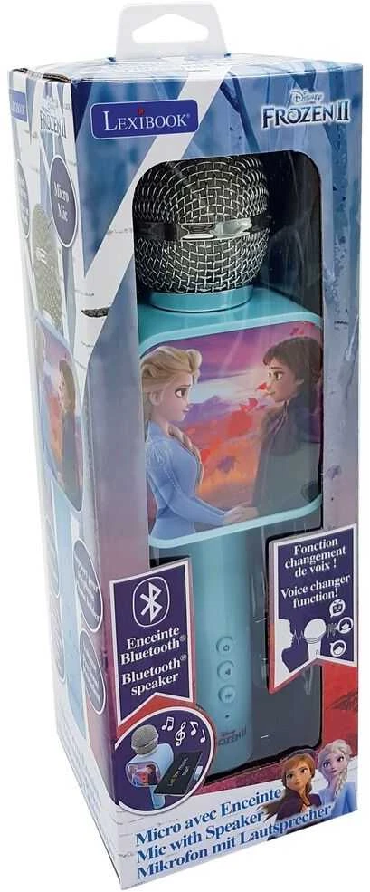 Lexibook, Disney Lexibook - Disney Frozen - Bluetooth karaoke mikrofonas (MIC240FZ)