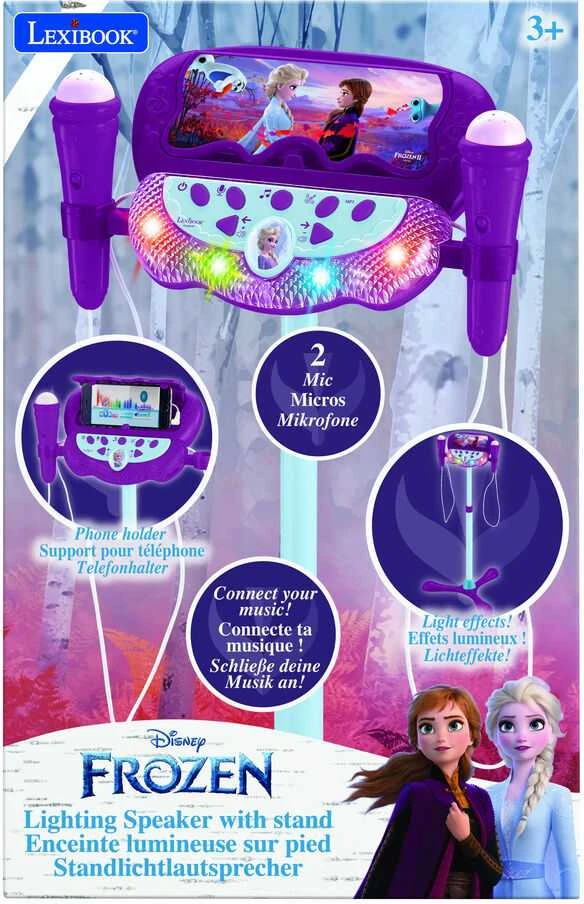 Lexibook,Disney Lexibook – Disney Frozen – reguliuojamas stovas su 2 mikrofonais (S160FZ)