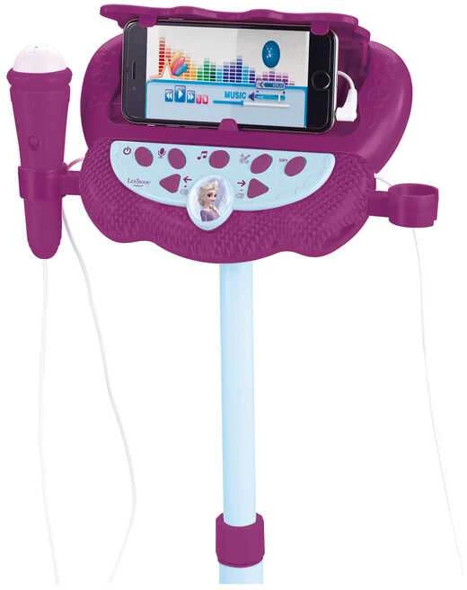 Lexibook,Disney Lexibook – Disney Frozen – reguliuojamas stovas su 2 mikrofonais (S160FZ)