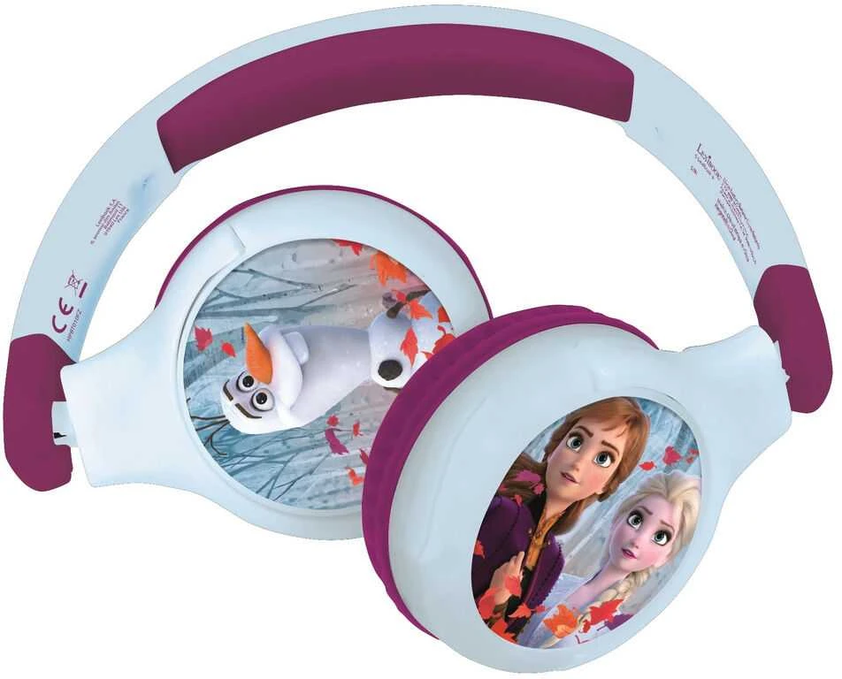 Sulankstomos ausinės 2 viename Frozen Lexibook