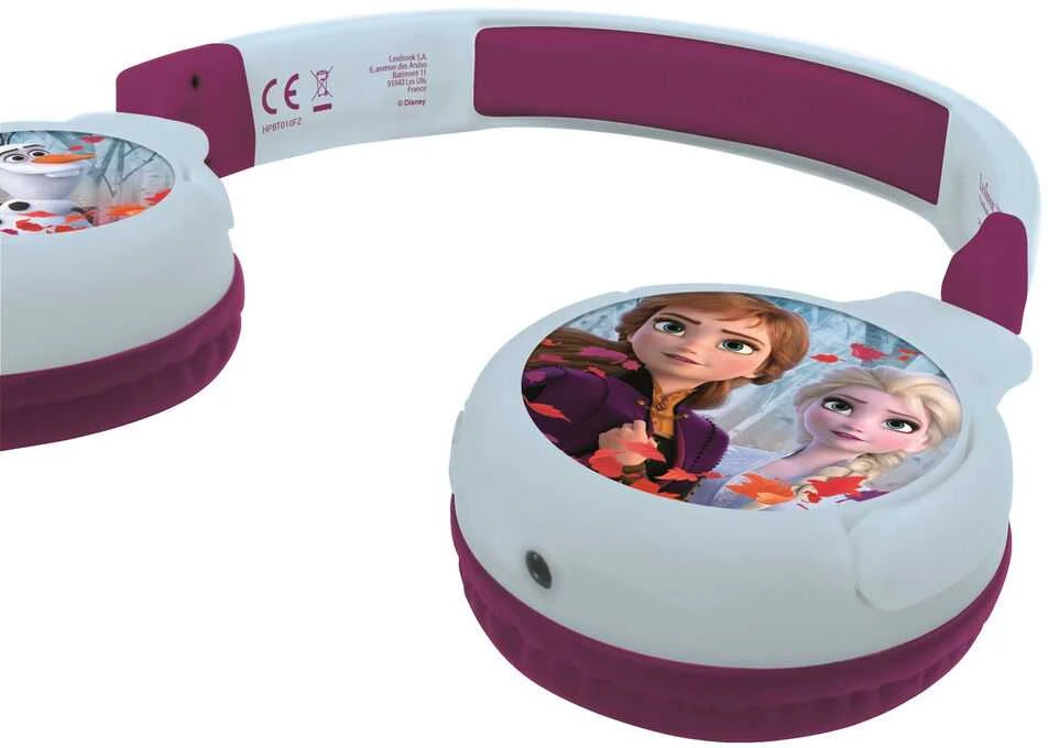 Sulankstomos ausinės 2 viename Frozen Lexibook