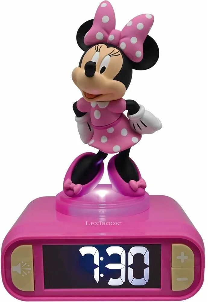 Minnie Lexibook žadintuvas su šviesa