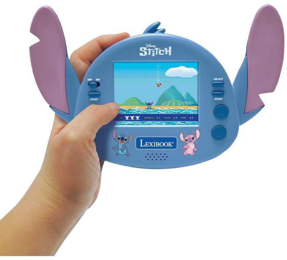 Lexibook,Disney „Lexibook“ – „Disney Stitch Cyber ​​Arcade Motion®“ konsolė (JL3180D)