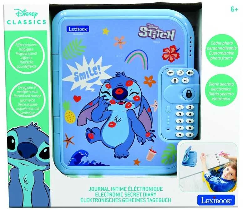 Slaptas elektroninis dienoraštis Stich Lexibook