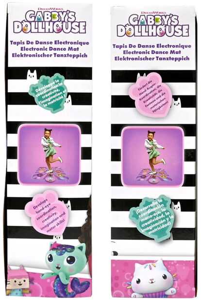 Lexibook - Elektroninis šokių kilimėlis „Gabby's Dollhouse“ - (DM10GDH)