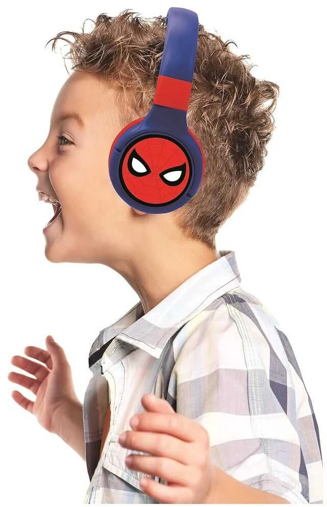 Sulankstomos ausinės 2 viename SpiderMan Lexibook