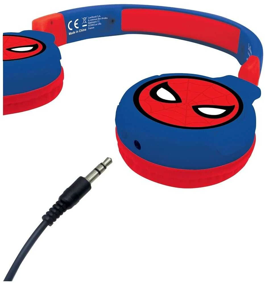 Sulankstomos ausinės 2 viename SpiderMan Lexibook