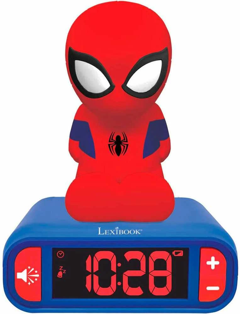 Lexibook Spiderman Žadintuvas 3D su Lampką
