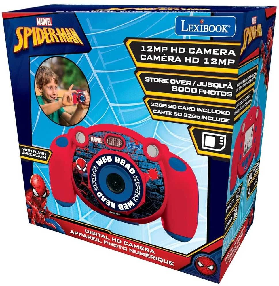 Lexibook – vaikiškas fotoaparatas „Spiderman“ (DJ080SP)