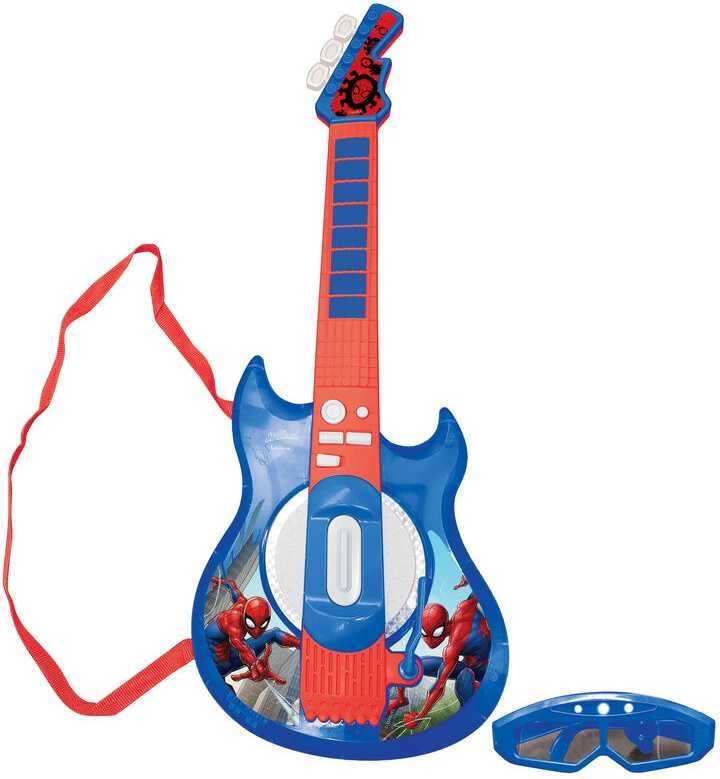 Elektroninė gitara su mikrofonu Spiderman Lexibook