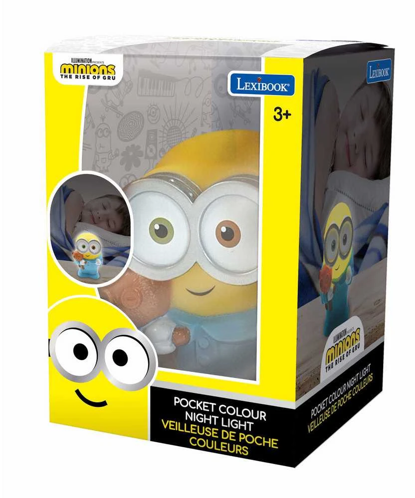 MINIONS – 3D naktinis šviestuvas – LEXIBOOK