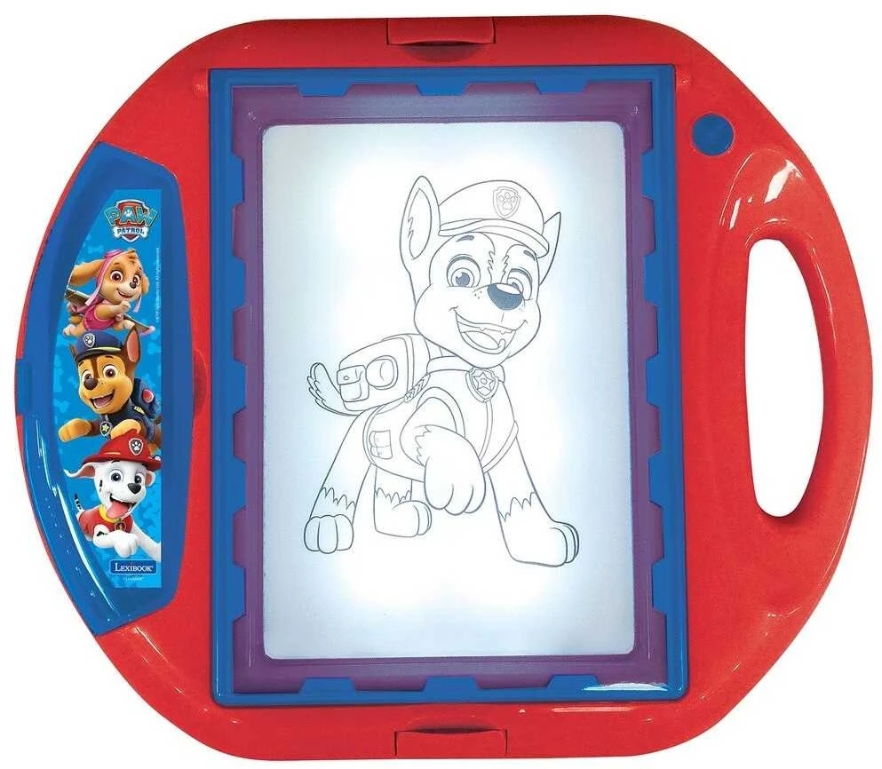 Lexibook - „Paw Patrol“ piešimo projektorius su šablonais ir antspaudais (CR310PA)