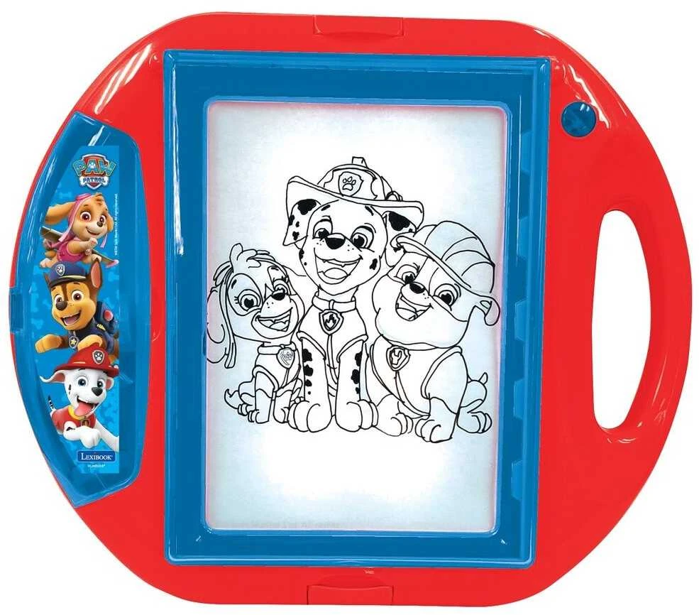 Lexibook - „Paw Patrol“ piešimo projektorius su šablonais ir antspaudais (CR310PA)