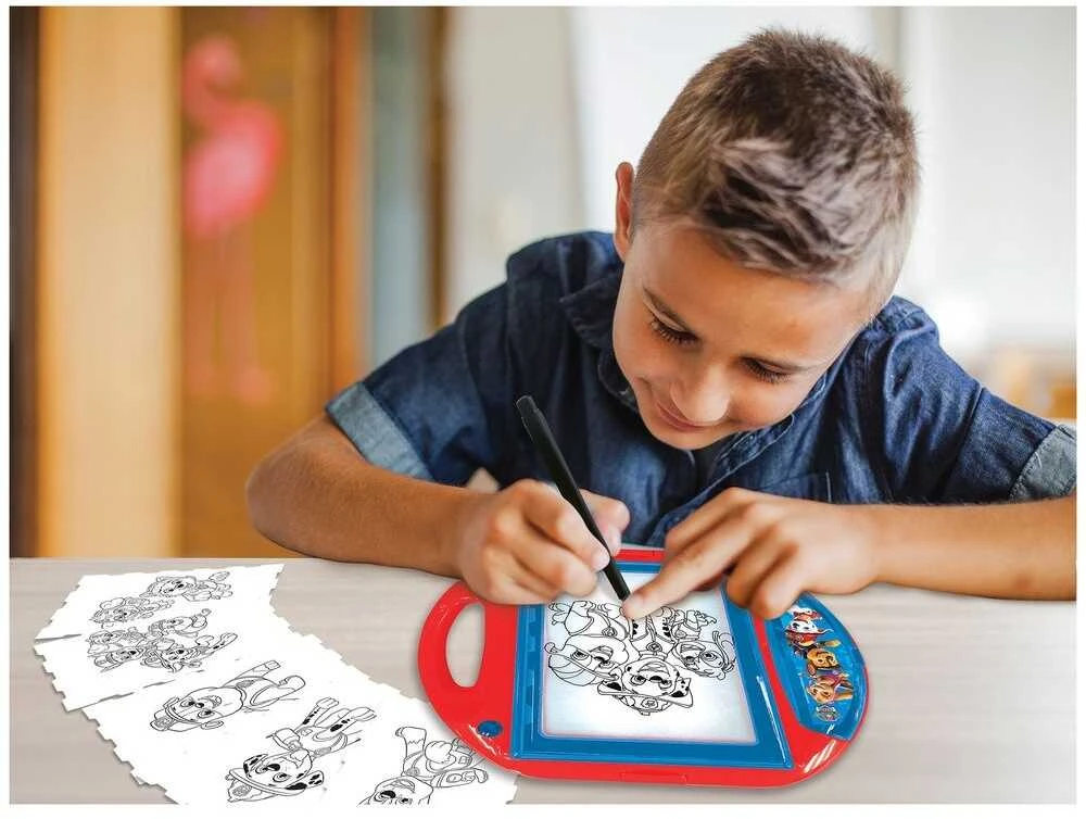Lexibook - „Paw Patrol“ piešimo projektorius su šablonais ir antspaudais (CR310PA)